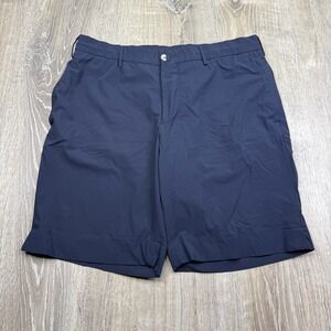 PT Torino Mens Navy Kinetic Fabric Stretch High-Performance Tech Shorts Size 48